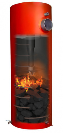 Котел твердотопливный длительного горения COMFORT 15 кВт