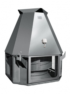 Вентилятор крышный ВКРСм-4 с двигателем 3/3000 из нержавеющей стали