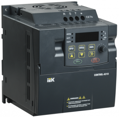Преобразователь частоты CONTROL-A310 220В, 1Ф 0,4 kW 2A