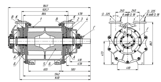Габаритный чертеж ВВН2-50.jpg Габаритный чертеж ВВН2-50.jpg