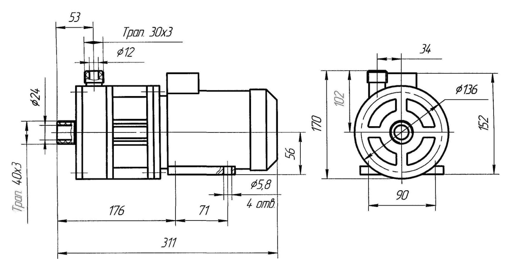 Габаритные размеры насоса ХЦМ 1:10.png