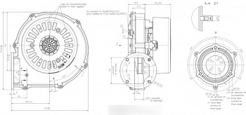 Центробежный вентилятор ebmpapst RG130/0800-3612-030204