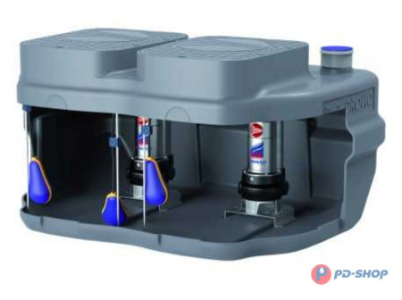 Станция насосная канализационная Pedrollo SAR 550 - VXm 10/50-N 10м