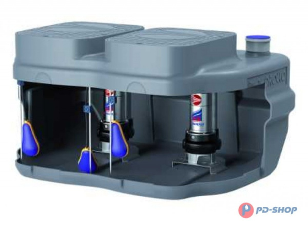 Станция насосная канализационная Pedrollo SAR 550 - VXm 10/50-N 10м