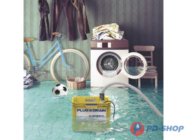 Комплект для откачки воды Pedrollo Plug&Drain - TOP 2 FLOOR
