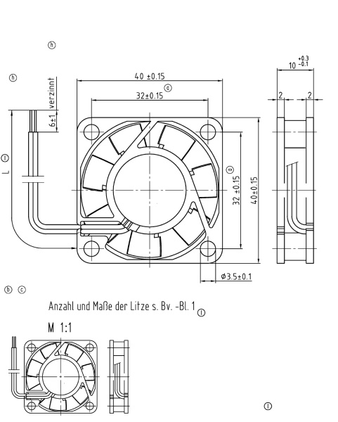 Вентилятор компактный ebmpapst 412 FMR-161