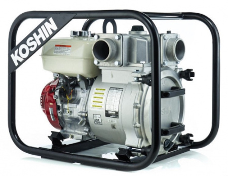 Мотопомпа бензиновая для сильнозагрязненных вод Koshin KTH-80S o/s
