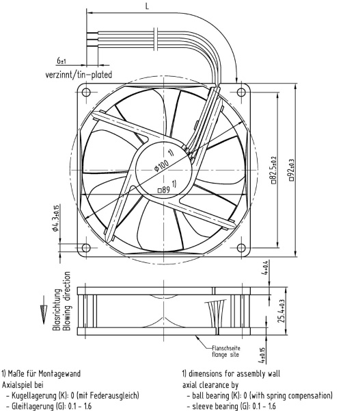 Вентилятор компактный ebmpapst 3412 N
