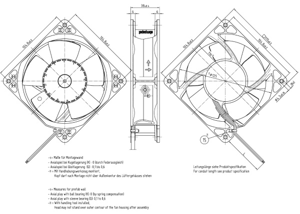 Вентилятор компактный ebmpapst 4114 N/2 HH