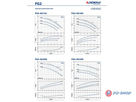 Насосная часть Pedrollo FG 32/250A