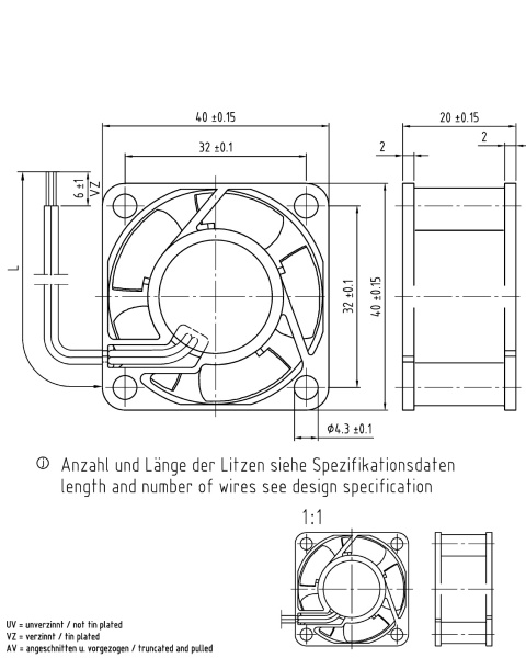 Вентилятор компактный ebmpapst 412/2 H-048